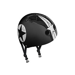 STAMP Casque Skate Black Star avec Molette d'Ajustement - Taille 54-60 cm