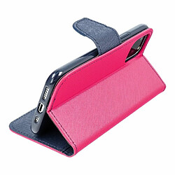 Avis Etui en simili cuir pour Samsung Galaxy J5 2017 rose/marine