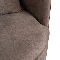 Acheter BigBuy Home Fauteuil Taupe Bois Fer 84 x 74 x 66 cm