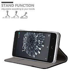 Cadorabo Coque BQ Aquaris X5 Etui en Gris pas cher