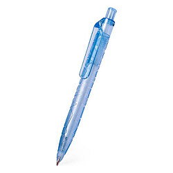 Avis Totalcadeau Stylo à bille finition translucide écologique - Stylo encre bleu design Couleur - Blanc pas cher