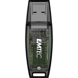 Emtec C410 8GB lecteur USB flash 8 Go USB Type-A 2.0 Noir