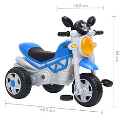 VIDAXL Tricycle Enfants - Bleu pas cher