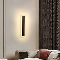 Stoex 40CM Lampe Murale Moderne Applique Murale Led Applique Murale Intérieure Applique Murale À Bande Créative 3000K