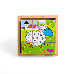 Acheter Bigjigs Toys Puzzle Cube Animal en Bois