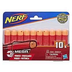 Ludendo Recharge de 10 fléchettes Nerf mega