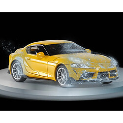 Universal 1/32 Supercar Modèle Jouet Simulation Acoustique et Lumière Retraite Jouet Enfant Vêtement Cadeau | Voiture Jouet Moulée Sous Pression(Jaune)