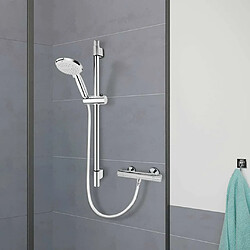 CORNAT Ensemble de barre de douche ARDEA chrome