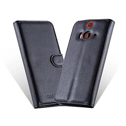 Cadorabo Coque HTC BUTTERFLY 2 Etui en Noir pas cher