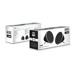 Altec Lansing Altec Lansing Twin - Enceintes Nomades Bluetooth 4.1 - 2x5W - Port