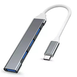 Cfsyls Adaptateur multi-répartiteur USB 3.0 de type C à 4 ports