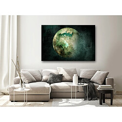 Artgeist Tableau - Green Pangea (1 Part) Wide [120x80]