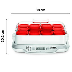 Avis Yaourtière 12 pots de 140ml 600w - YY5114FB - SEB