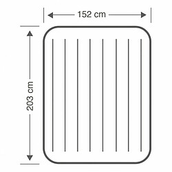 Air bed Intex 152 x 25 x 203 cm (3 Unités) pas cher