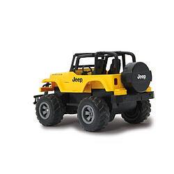 Acheter Jamara 405124 Jeep Wrangler Rubicon 1:18 2,4 GHz - Pneus en Caoutchouc réglable, véhicule Jaune