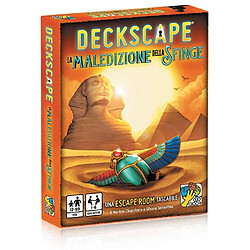 Acheter DVGiochi - Deckscape-La Maledition de la Sfinge-Una Escape Room Tascabile-Edition Italienne, DVG5709