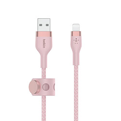 Avis Belkin CAA010BT2MPK câble USB 1 m USB A USB C/Lightning Rose