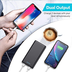 Avis SANAG Batterie Externe 24800Mah Power Bank Haute Capacité Chargeur Portable 2 Ports Usb Batterie De Secours Compatible Avec Iphone 12 13 11 Pro Samsung Huawei Oppo Lg Heated Vest.