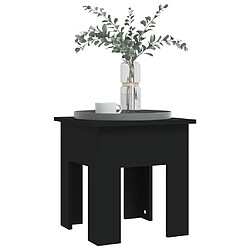 Acheter Maison Chic Table basse,Table Console Table d'appoint, Table pour salon Noir 40x40x42 cm Aggloméré -MN55497