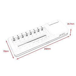 Avis Universal Chargeur de sortie USB PALO 2.4A USB Charge de charge de batterie de 8 emplacements