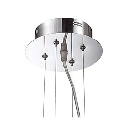 Acheter Luminaire Center Suspension LED Notte Chrome poli