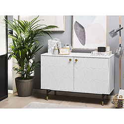 Beliani Commode blanche ADANTE