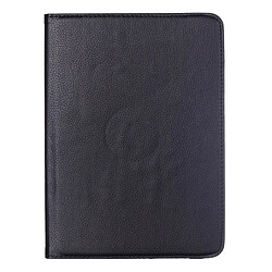 Wewoo Housse Étui noir pour Samsung Galaxy Tab S2 9,7 Litchi Texture 360 degrés rotation en cuir avec support multifonctionnel