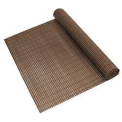 Neuholz Clôture Brise Vue Hidden Brise Vente PVC Marron 200 x 300 cm [neu.holz]