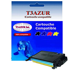 Toner Laser compatible pour Samsung CLP610, CLP660 (CLP-Y660B) Jaune - 5 000 pages - T3AZUR