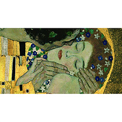 Alter Tapis de cuisine, 100% Made in Italy, Tapis antitache avec impression numérique, Tapis antidérapant et lavable, Modèle Klimt, 100x52 cm