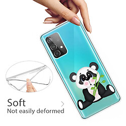 Coque en TPU anti-rayures Panda avec bambou pour votre Samsung Galaxy A13 4G