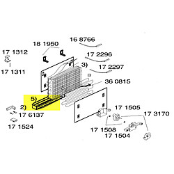 Bosch RESISTANCE DE DEGIVRAGE ECOULEMENT