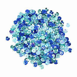 Paris Prix Lot de Sequins Déco Créatifs 14cm Bleu Horizon