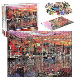 Universal 1000 pièces de puzzle côtier jeu de décompression