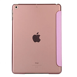 Avis Wewoo Housse Étui Coque Etui en cuir avec rabat horizontal pour iPad 10,2 poucestexture soierabat et fonction veille / réveil rose