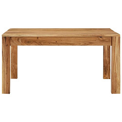 Maison Chic Table basse,Table Console Table d'appoint, Table pour salon 80x80x40 cm Bois d'acacia massif -MN39059