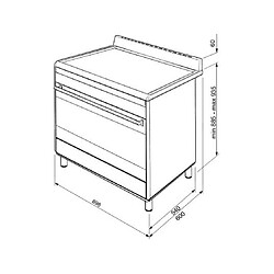 Acheter Smeg Piano de cuisson BG91CTN2