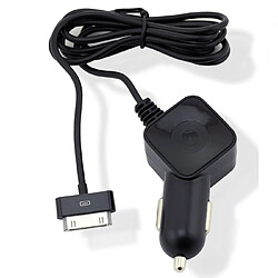 Chargeur voiture muvit Apple 30 PIN 2.1A 1.2m noir