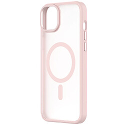 Qdos GRS HYBRID SOFT iPhone15+ Rose Hybrid GRS Soft+Snap Rose