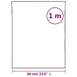 vidaXL Films de miroir 2 pcs auto-adhésive 60x100 cm PET pas cher