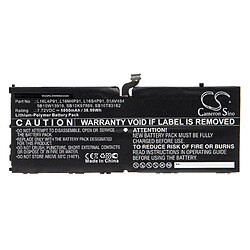 vhbw Batterie compatible avec Lenovo ThinkPad X1 Tablet 3rd Gen tablette pad (5050mAh, 7.72V, Li-polymère)