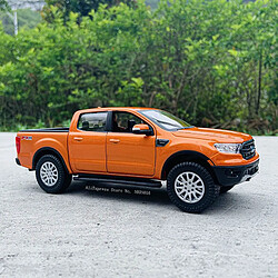 Universal 1: 24 Pick-up Ford Volaille Moulé sous pression Simulation Alliage Voiture Modèle Voiture Artisanat Décoration Collection Jouets(Jaune)