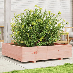 vidaXL Jardinière 100x100x26,5 cm bois massif de douglas