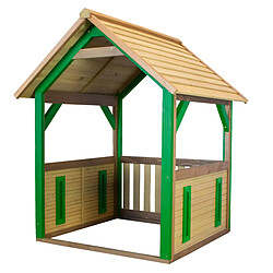 AXI Jane Maison Enfant en Bois FSC | Maison de Jeux pour l'extérieur / Jardin en marron & VERT | Maisonnette / Cabane de Jeu