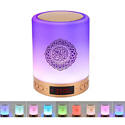 Acheter Universal Azan Islamic Coran Conférencier, lumière de nuit, lampe mp3 avec carte mémoire