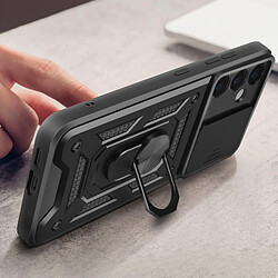 Avis Avizar Coque pour Samsung Galaxy S24 Plus Antichoc Cache Caméra Coulissant Noir