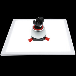 Wewoo Panneau LED Appareil Photo Lumière de fond sans ombre de photographie de 1200LM avec le commutateur, matériel acrylique, polaire de gradation, prise de l'UE