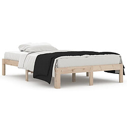 vidaXL Cadre de lit sans matelas 120x190 cm