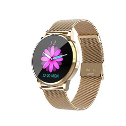 YP Select Wallpaper Change Color Display Wristband Heart Rate Blood Pressure Female Period Monitor Smart Watch-B