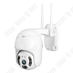 Acheter Tech Discount TD® Caméra IP surveillance wifi 720p résolution détection vision nocturne inclinaison et rotation caméra surveiller dual light wifi